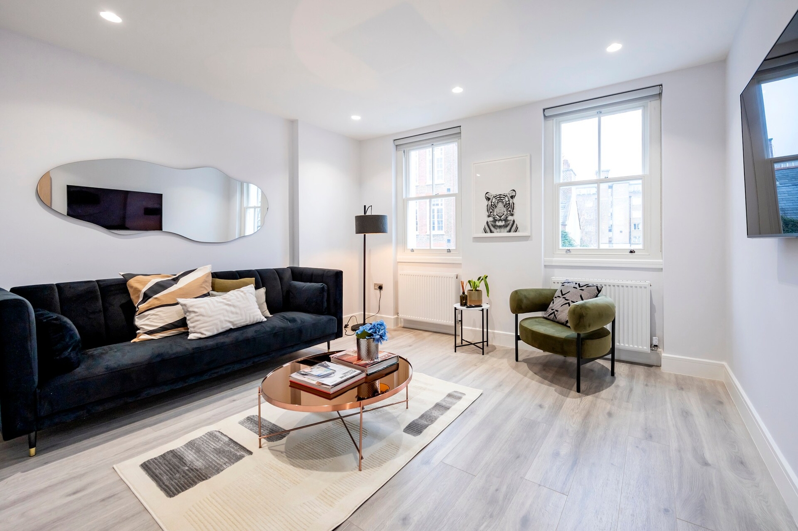 Stylish Duplex Modern Interiors in Angel