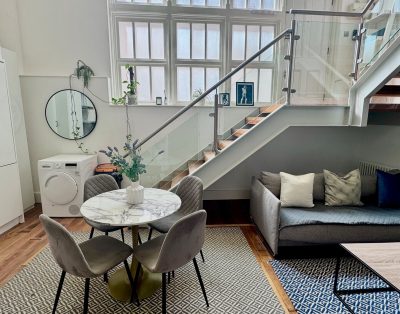 A Unique Converted Printer’s Warehouse Flat